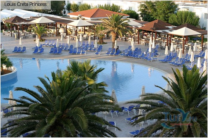 LOUIS CRETA PRINCESS 4*! Семейная Греция! Аквапарк для деток и взрослых!