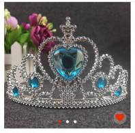 Платье Эльзы с короной на 4-6 лет