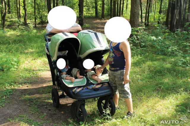 Коляска для двойни Baby Jogger City Elite Double