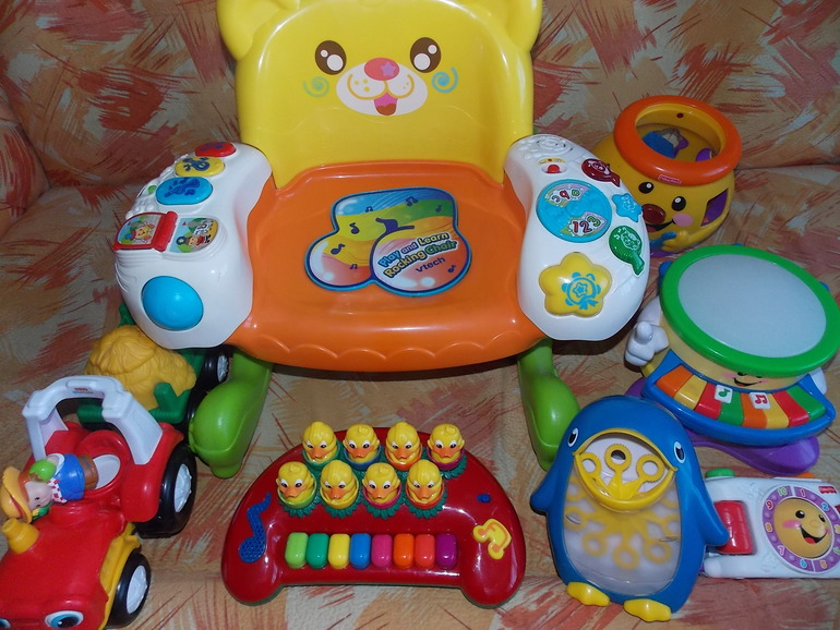 Игрушки б/у Vtech, FisherPrice,Simba б/у .Почта