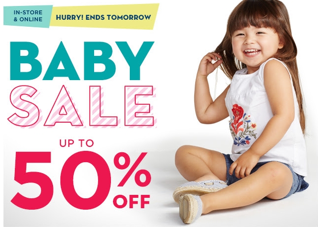 Детская распродажа Old Navy (майки по 4$, платья по 10$)