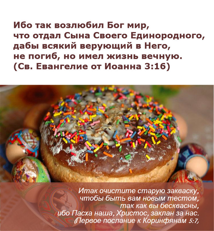 ХРИСТОС ВОСКРЕС, чтоб искупить нас от грехов!