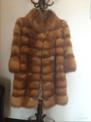 Шикарная шубка из лисы