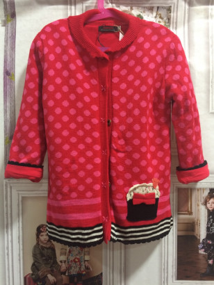 Пальто на флисе catimini 5 и 7 лет
