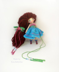 Авторская куколка _Маленькая леди_