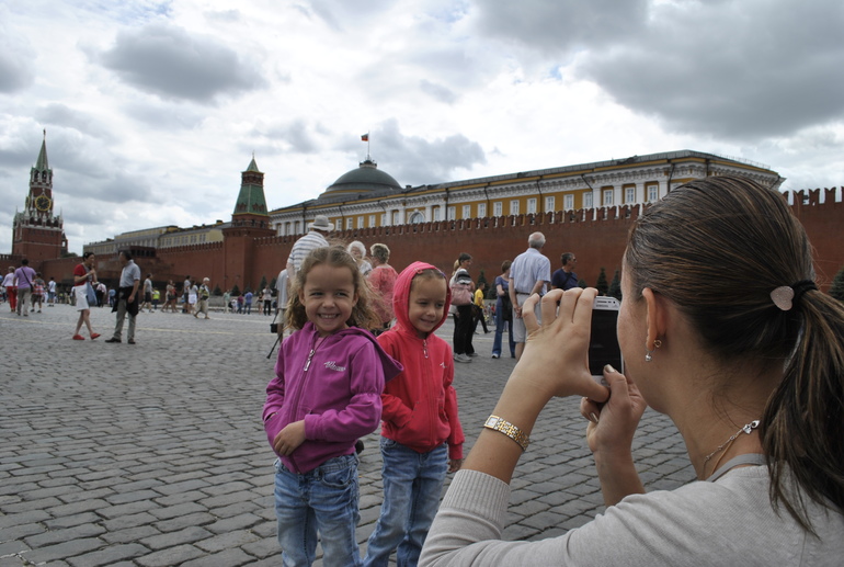 Наши короткие, но активные каникулы в Москве!