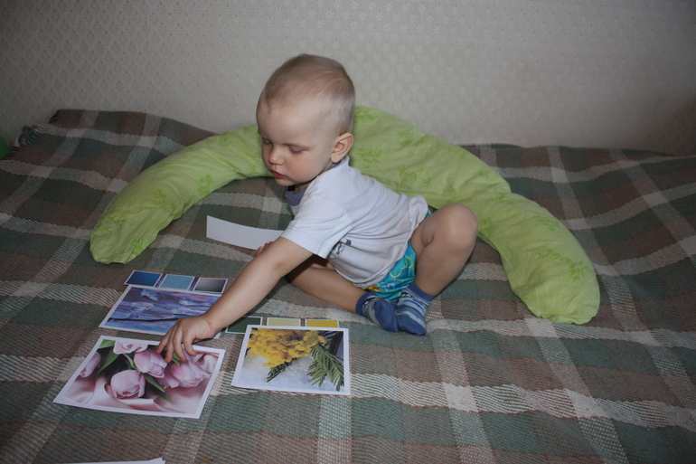 Один день нашей жизни (Саше 1г5мес)