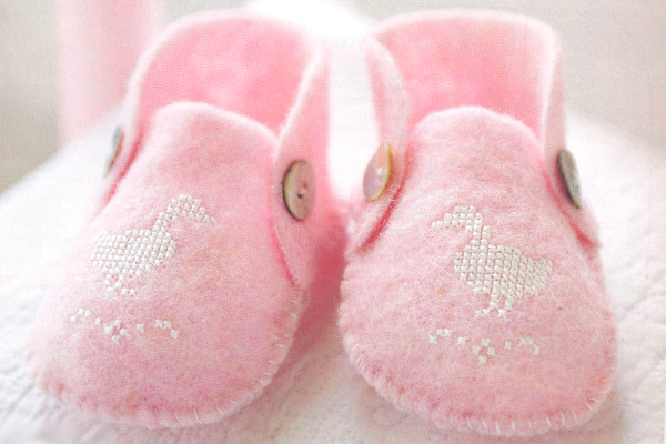 Пинетки из фетра — 2 ответов | форум Babyblog