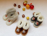 Чуни из натуральной овчины