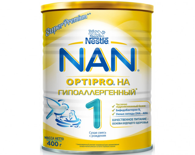 NAN® Гипоаллергенный 1 OPTIPRO®HA Сухая молочная с
