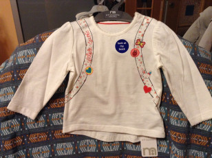 Новая кофточка Mothercare на 6-9 месяцев