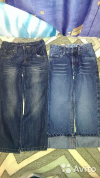 детские джинсы б/у