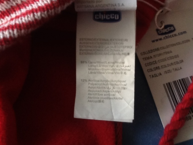 Зимняя шапочка Chicco, абсолютно новая. На ог 48-50см