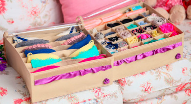 Органайзер для белья (2 шт.) Широкий