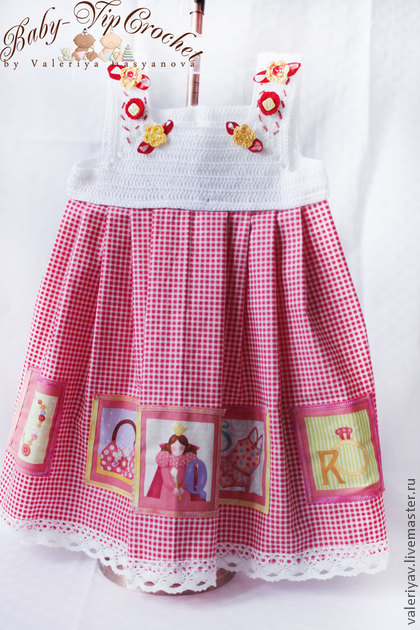 Распродажа платьев для девочек BabyVipCrochet