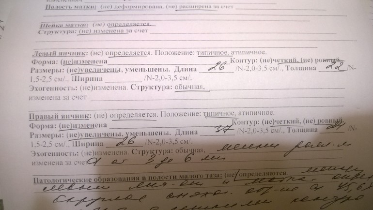 Киста.....и непонятки...