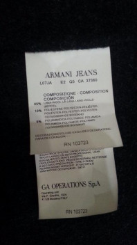 Оригинальное пальто Armani Италия