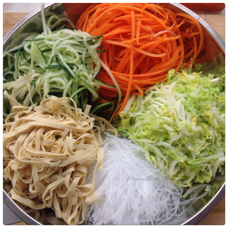 Харбин салат рецепт с фото пошагово по китайски