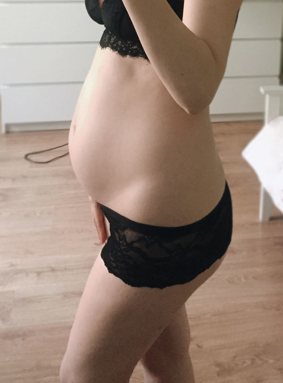 Живот на 17 неделе беременности фото первая беременность