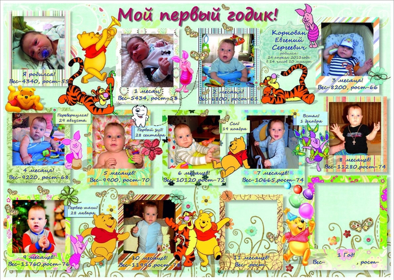 Подготовка к годику!