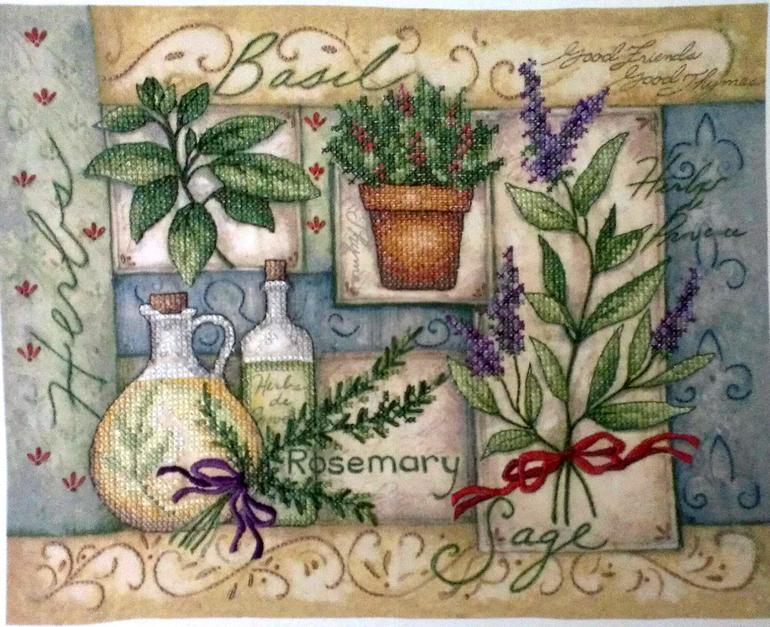 Dimensions 03241 Herb Collage