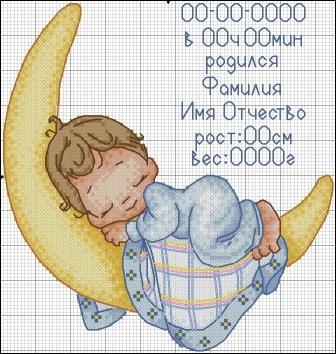 Вышиваю на заказ детские, свадебные метрики многое другое)