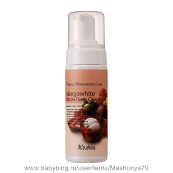 Серия для ухода за лицом и телом с тропическим мангустином - It's Skin Mangowhite