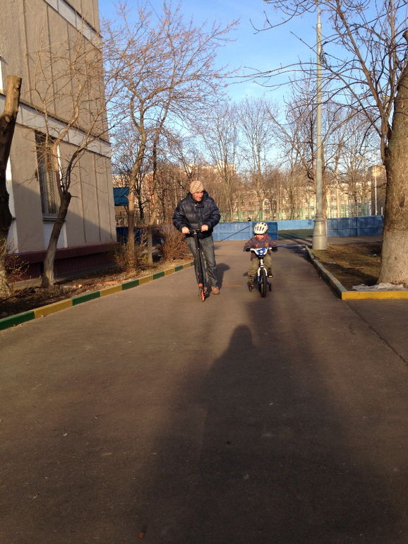 Первое велосипедное