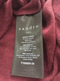 Блуза Sandro размер 1 -42 , Мск