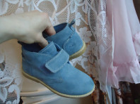 Ботинки замшевые Timberland