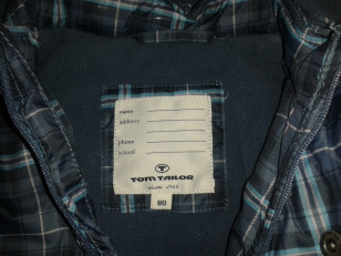 Куртка TOM tailor (новая.) 80см