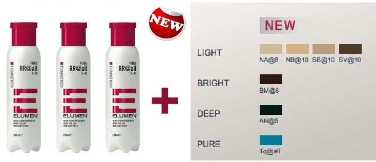 Goldwell Elumen, Topchic Colorance в наличии и под заказ