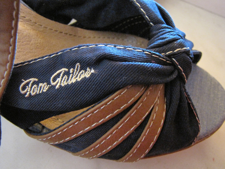Босоножки Tom Tailor удобнейшие 40-41р-р