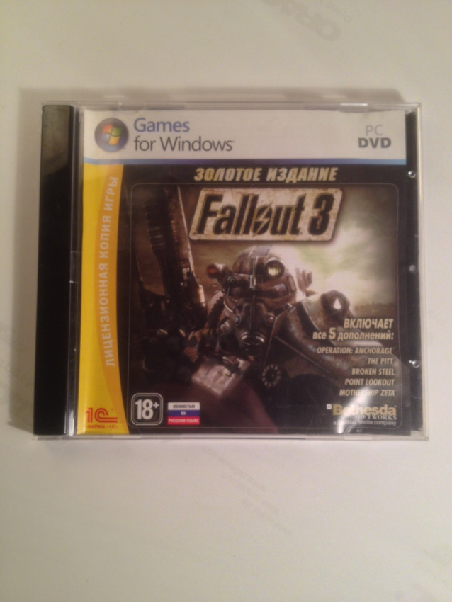 Игра на PC Компьютер Fallout 3/Золотое Издание