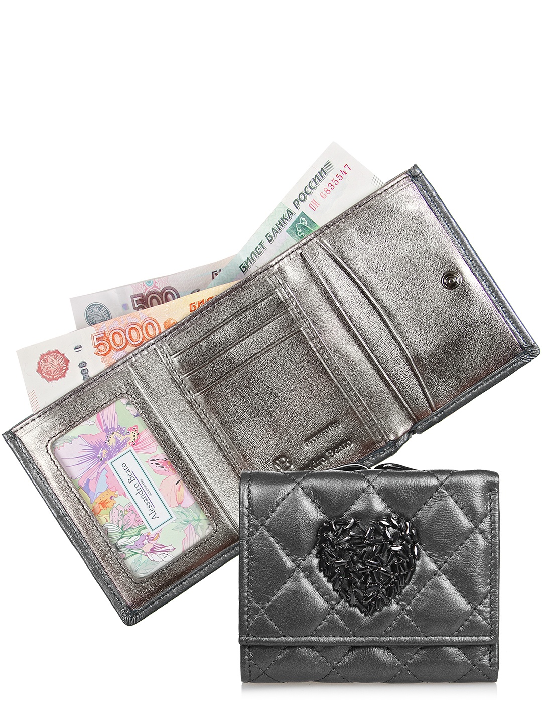 Женский кожаный кошелек Alessandro Beato (Алессандро Беато)