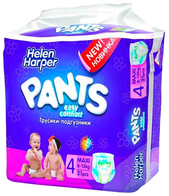 Helen Harper Easy Comfort 4 (8-13 кг) 21шт.