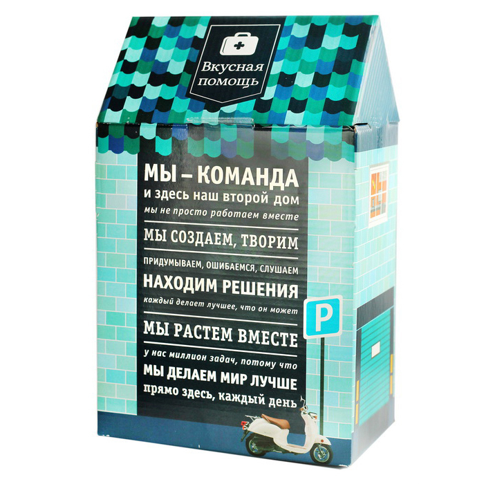 Вкусная помощь печенье "Мы команда"
