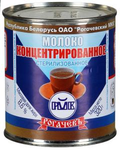 МОЛОКО КОНЦЕНТРИРОВАННОЕ 8,6% РОГАЧЕВ