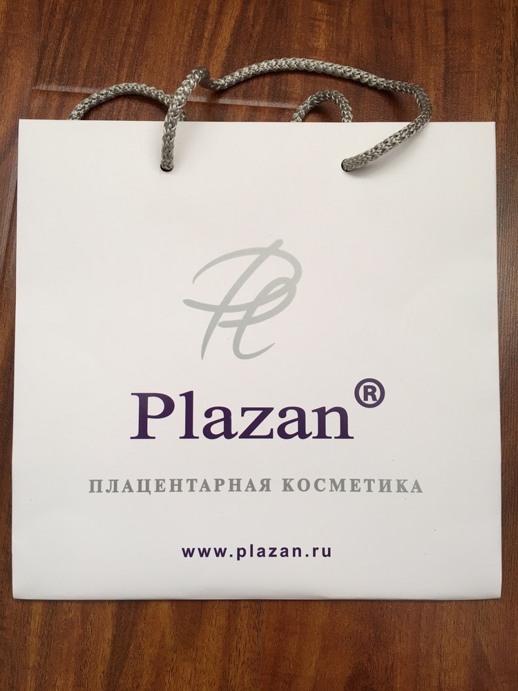 Пакет подарочный Плазан
