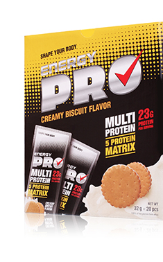 Energy PRO мультипротеин – сливочное печенье 1 пакетик