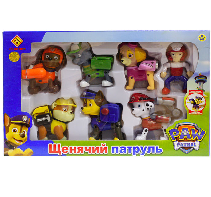 Набор фигурок 7шт Щенячий патруль.