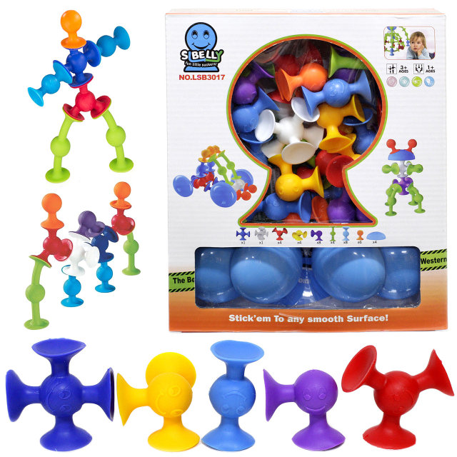 Конструктор на присосках "Sbelly" 40pcs