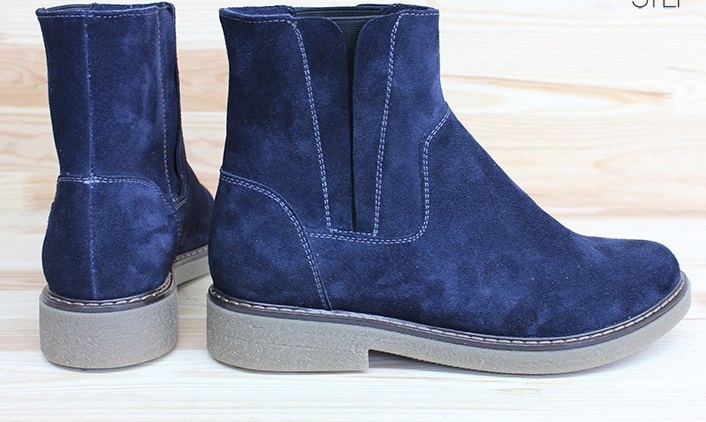 Замшевые ботинки Челси. New collection 17-18!
