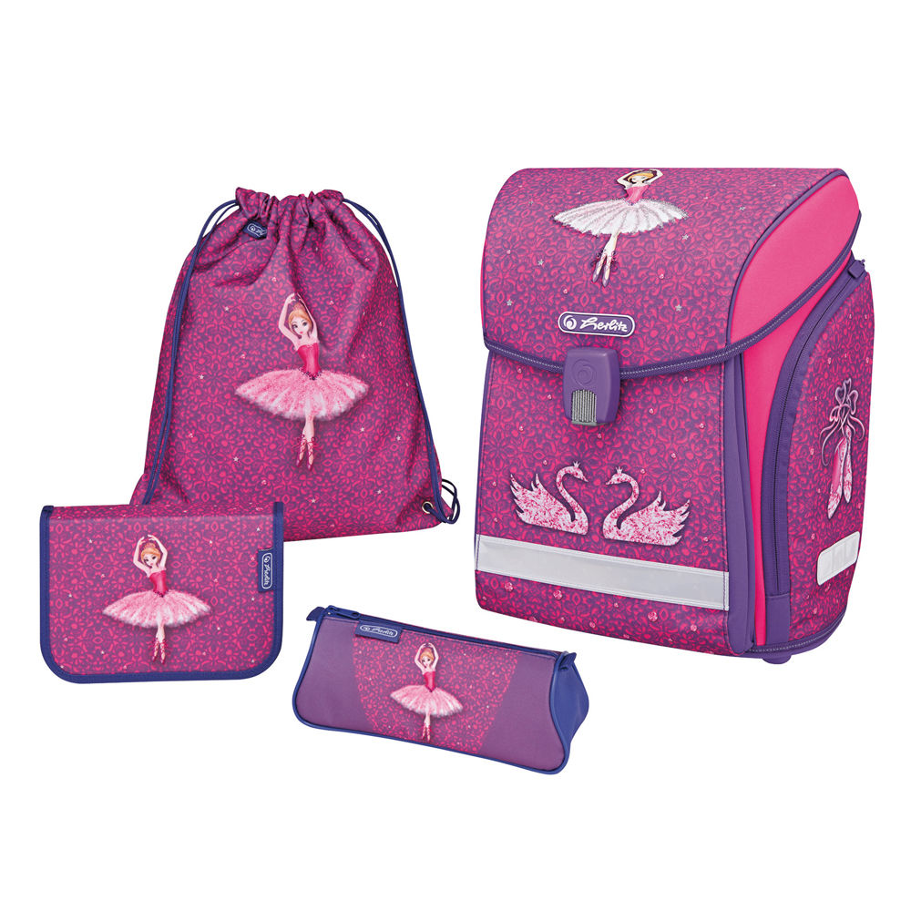 Ранец Herlitz New Midi Plus Ballerina с наполнением