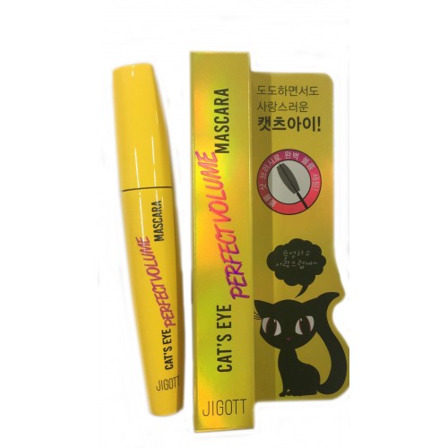 JIGOT CAT'S EYE PERFECT VOLUME MASCARA 12G - ОБЪЁМНАЯ ТУШЬ Д