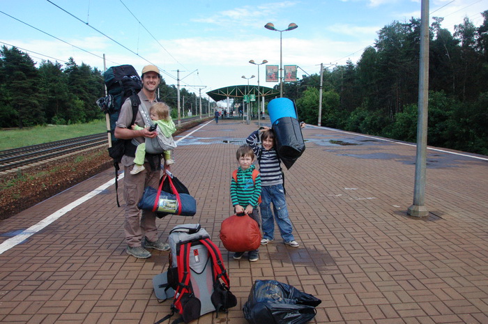 Одноночный многодетный поход