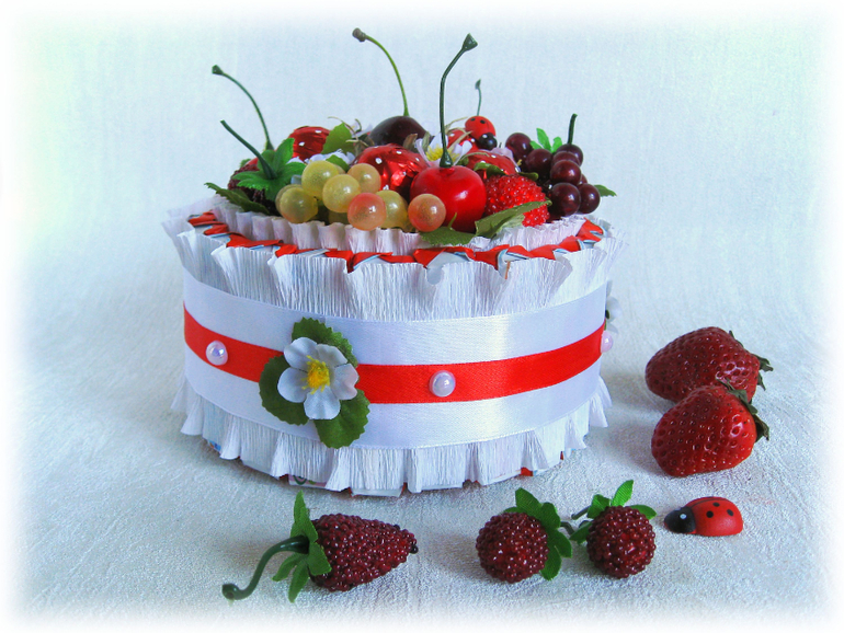 "Девочковый" тортик...