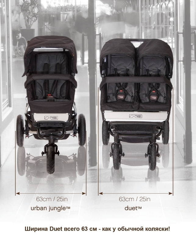 лучшая в мире коляска для погодок - Mountain Baggy Duet