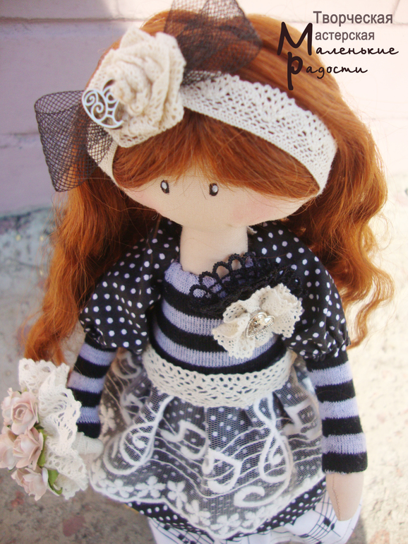 Рыженькая... Интерьерная куколка без имени...