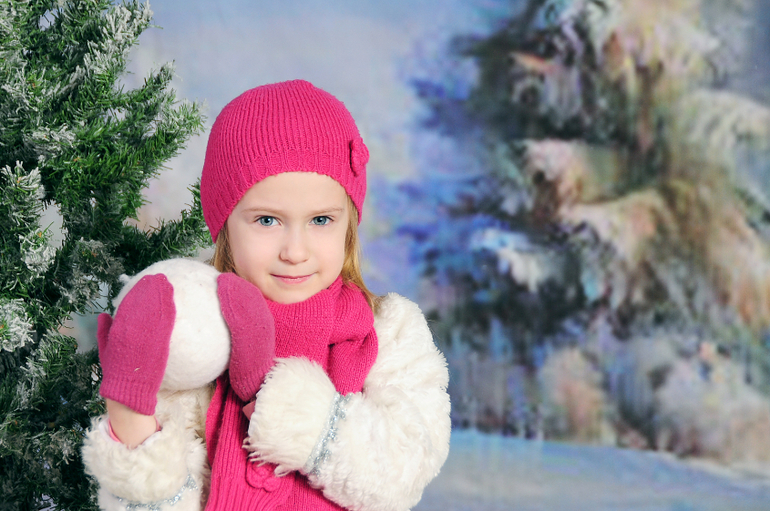 Фотосессия доченьки в садике)